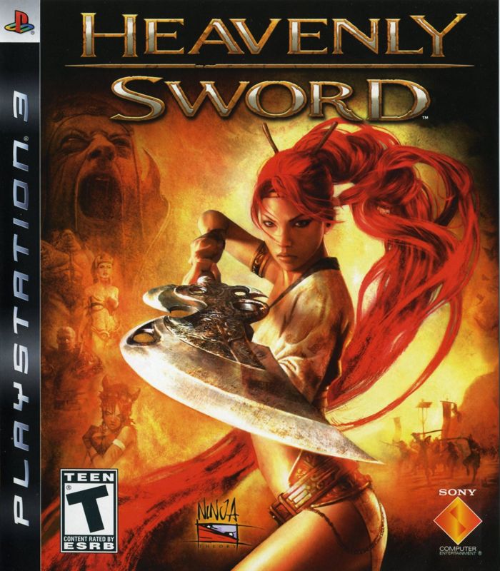 Heavenly Sword box art for Playstation 3